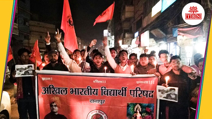 bihar-hindi-news-tbn-patna-ABVP-Danapur-has-organized-a-candil-march-the-bihar-news